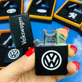 Импульсно-дуговая USB-зажигалка Lighter Volkswagen - фото 1 - id-p179625186