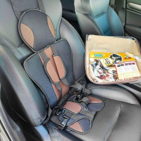 Детское бескаркасное автокресло - бустер Multi Function Car Cushion Child Car Seat (детское автомобильное - фото 1 - id-p179625275