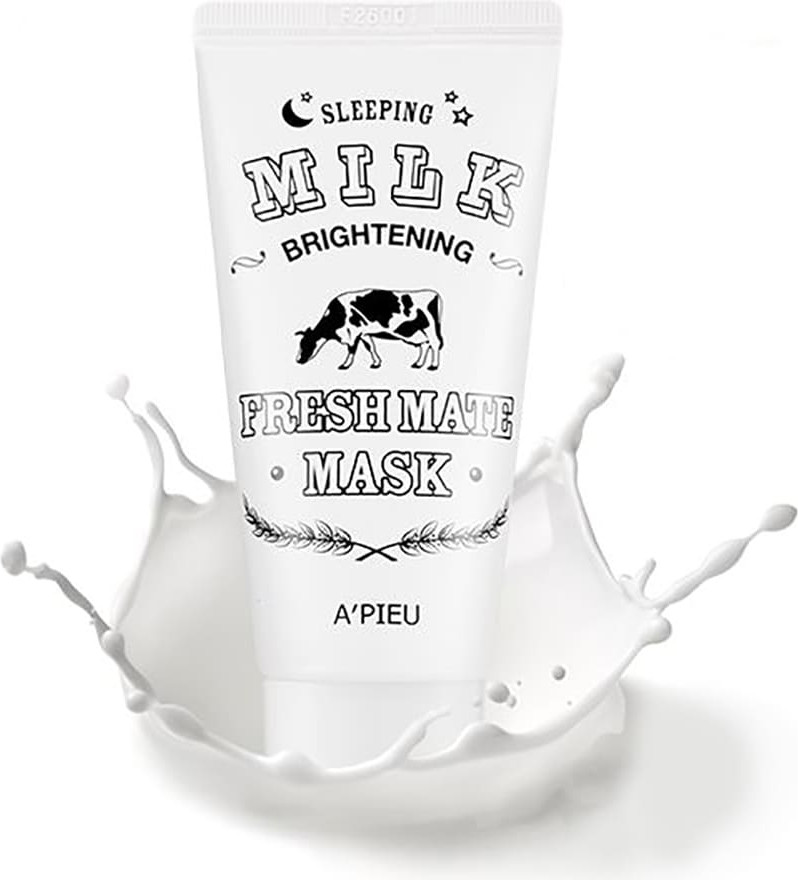 Маска для лица A'PIEU Fresh Mate Milk mask (Brightening), 50 ml - фото 2 - id-p220616837