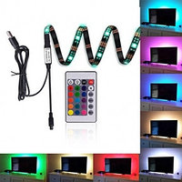 Комплект светодиодной подсветки для домашнего кинотеатра (телевизора) TV LED  STRIP 16 colors (2 метра,24