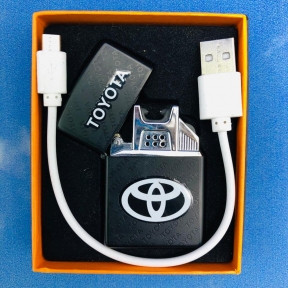 Импульсно-дуговая USB-зажигалка Lighter Toyota - фото 1 - id-p179625361