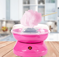 Аппарат для приготовления сладкой ваты Cotton Candy Maker (Коттон Кэнди Мэйкер для сахарной ваты) Розовая