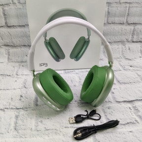 Беспроводные Hifi 3.0 наушники Stereo Headphone P9 Зеленый - фото 1 - id-p179624345