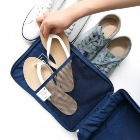 Органайзер для обуви Travel Series-shoe pouch (Сумка для обуви серии Travel) Синий - фото 1 - id-p179626837