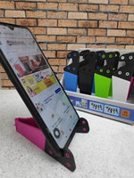 Раздвижная подставка для планшета или мобильного телефона(цвет MIX) Розовый