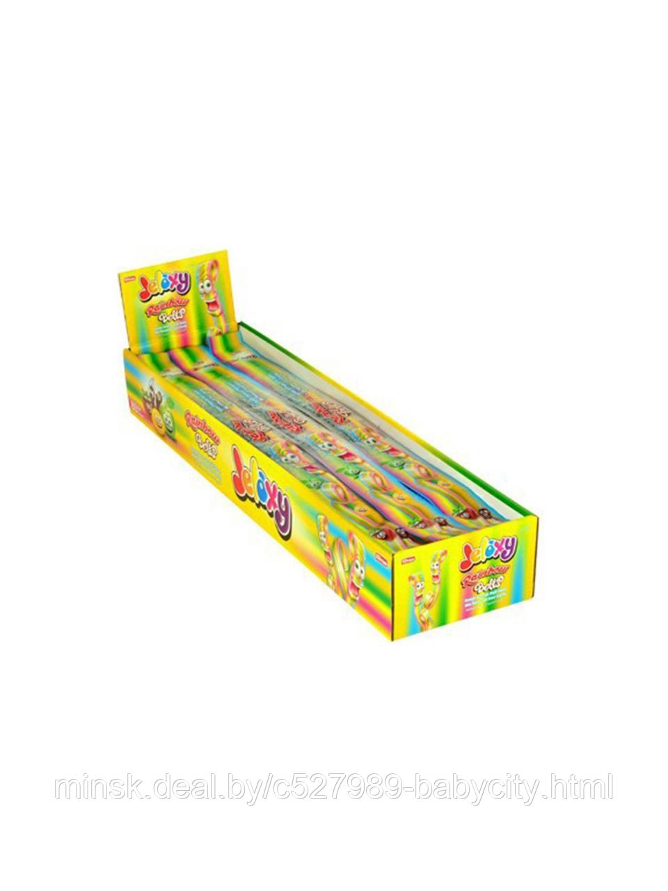 Конфеты желейные радуга JELAXY RAINBOW 15гр, - фото 1 - id-p220616986