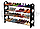 Полка - шкаф (органайзер) для хранения обуви 4 Tier Shoe  Rack (Шу Рек 4 полки), фото 3