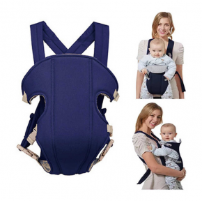 Рюкзак-слинг (кенгуру) для переноски ребенка Willbaby Baby Carrier, (3-12 месяцев) Синий - фото 1 - id-p179626993
