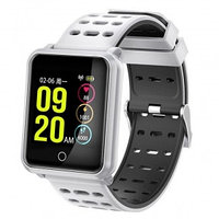 Смарт-часы Smart Watch N88 IP68 с функцией измерения давления Белые
