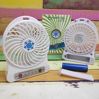 Мини вентилятор USB Fashion Mini Fan, 3 скорости обдува (заряжается от USB) Белый