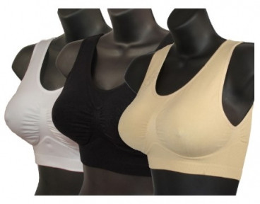 Бюстгальтер (бюстье) Slim N Lift Aire Bra размер L Бежевый - фото 1 - id-p179628574