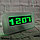 Креативные LED Часы-Будильник HIGHSTAR Неоновый (синий), фото 3