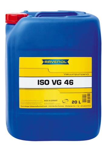 VG 46 RAVENOL Вакуумное масло Vakuumpumpenoel, 20л., 4014835758629 - фото 1 - id-p220617447