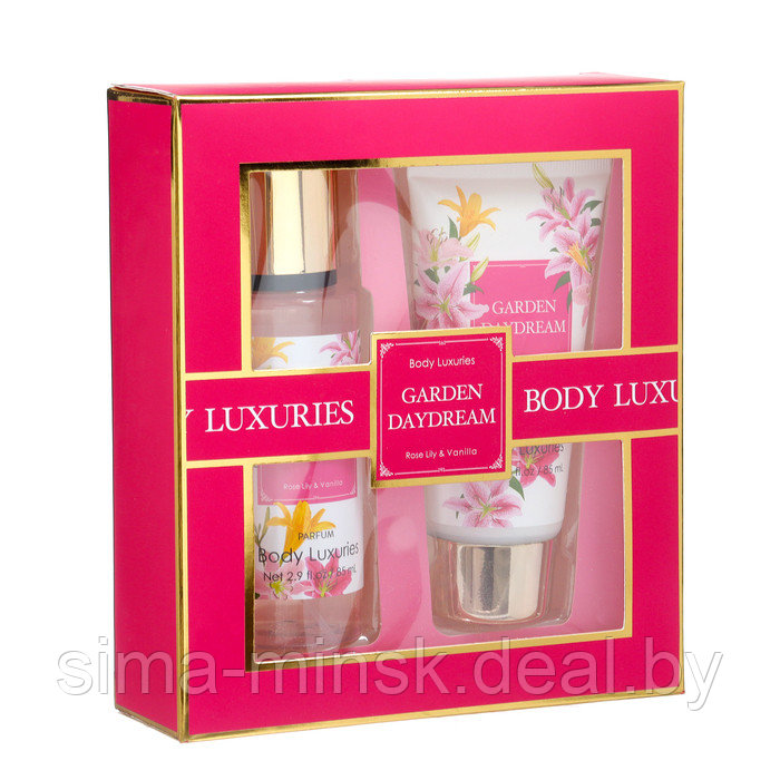 Подарочный набор Body Luxuries, аромат лилии и ванили: мист для тела 85 мл, лосьон 85 мл - фото 2 - id-p220617922