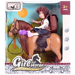 Куколка с лошадью "Girl and horse"