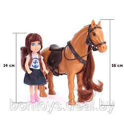 Куколка с лошадью "Girl and horse" - фото 3 - id-p137979700