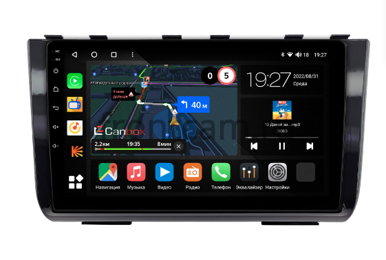 Штатная магнитола Hyundai Creta 2 2021+ Canbox на Android 10 (4G-SIM, 4/64, DSP, QLed)