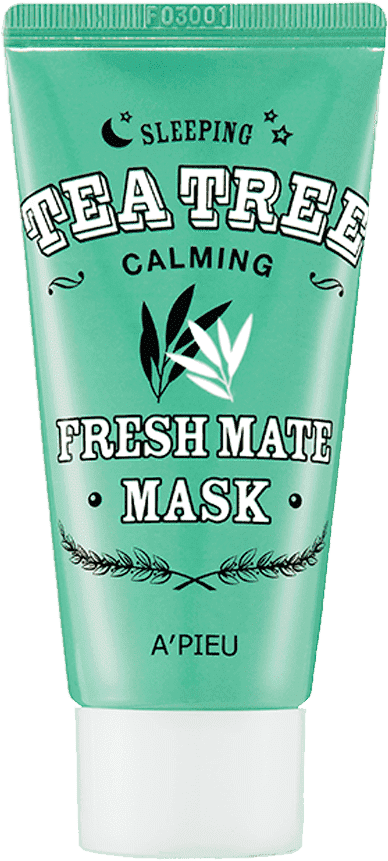 Успокаивающая ночная маска для лица A'PIEU Fresh Mate Tea Tree Mask (Soothing),50мл