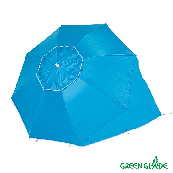 Зонт от солнца Green Glade A2102 (голубой) - фото 4 - id-p220618183