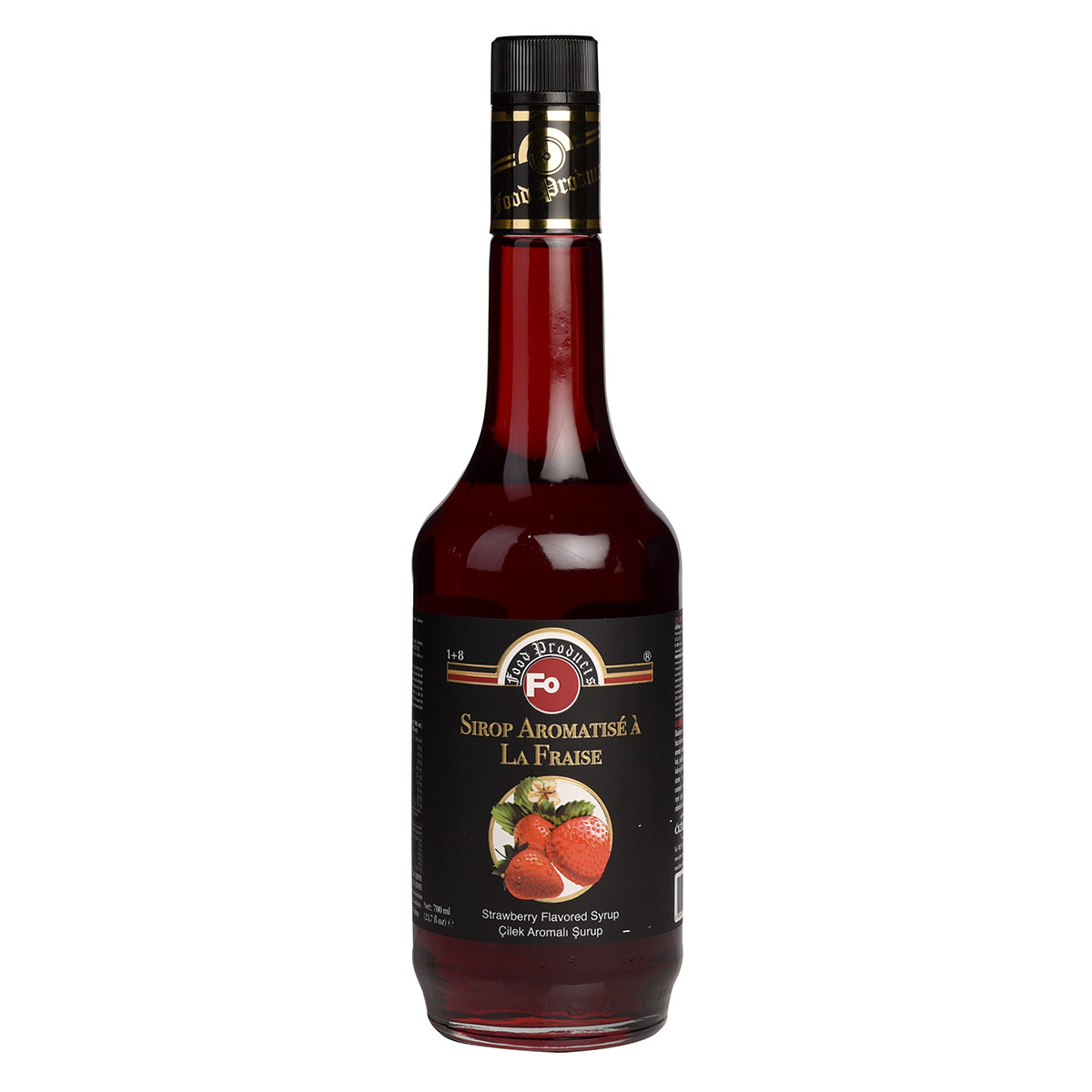 Сироп Клубника (STRAWBERRY FLAVORED SYRUP) 0,7л. - фото 1 - id-p220621151