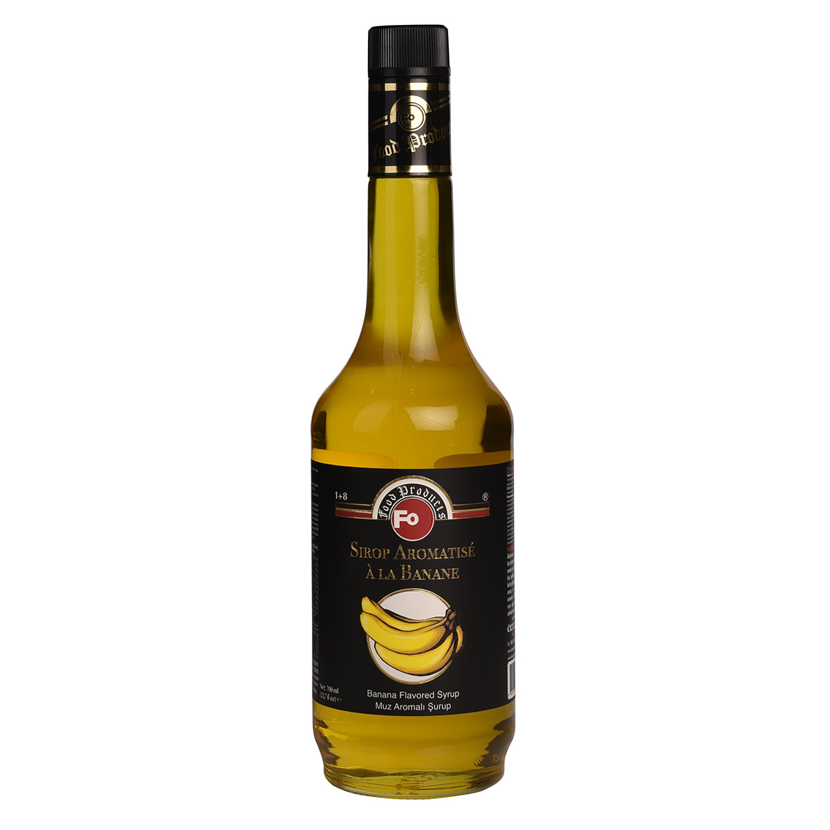 Сироп Банан (BANANA FLAVORED SYRUP) 0,7л. - фото 1 - id-p220621156