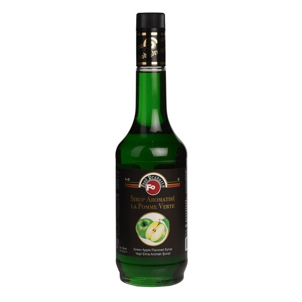 Сироп Зеленое яблоко (GREEN APPLE FLAVORED SYRUP) 0,7л. - фото 1 - id-p220621187