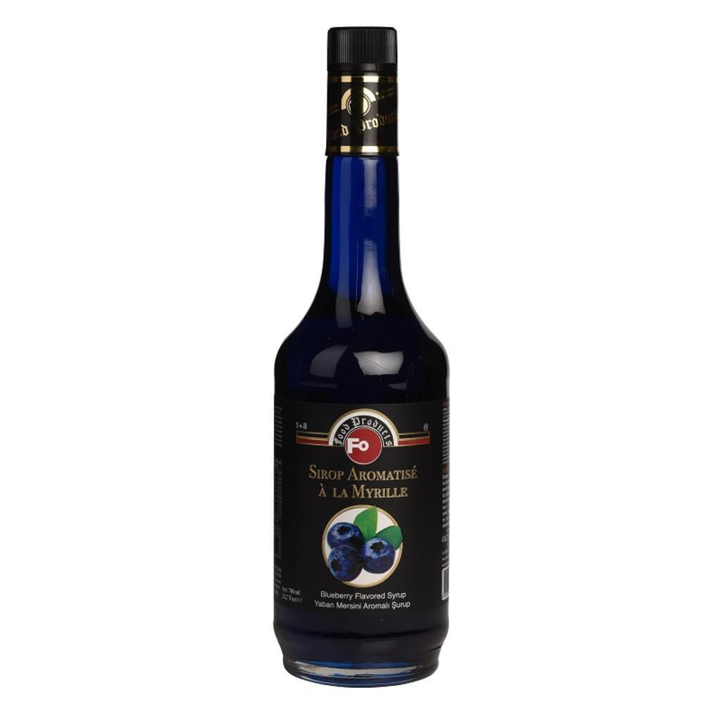 Сироп Черника (BLUE BERRY FLAVORED SYRUP) 0,7л. - фото 1 - id-p220621188