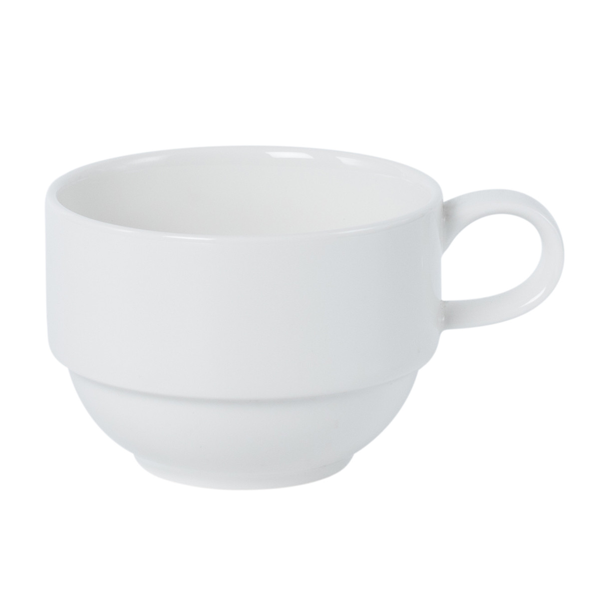 Чайная чашка 250 мл,штабелируемая,фарфор "NOBLE" серия "Simply Plus" - фото 1 - id-p220622062