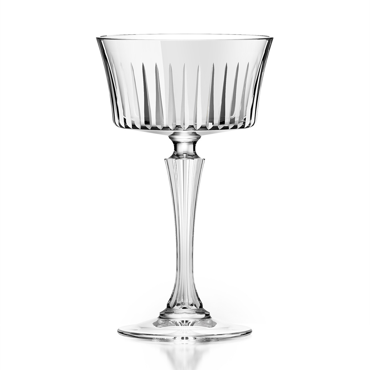 Бокал-блюдце д/шампанского RCR Style TimeLess 260 мл, хрустальное стекло, Италия - фото 1 - id-p220622097