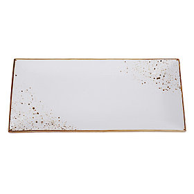 Блюдо прямоугольное 28*17 см, фарфор, серия "Элеганс" "The Sun" P.L.