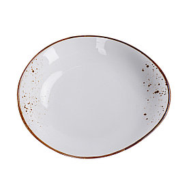 Салатник 1,1л, 28*24 см, h=4,5см, фарфор, серия "Элеганс" "The Sun" P.L.