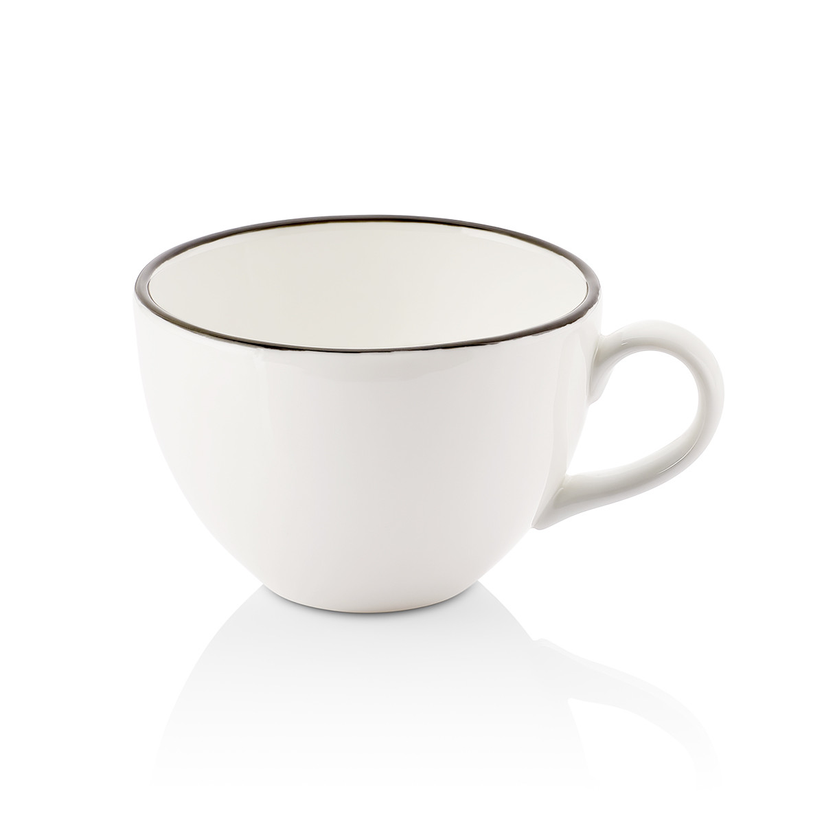 Чашка чайная "Falme Grey" 280мл. фарфор By Bone - фото 1 - id-p220621695