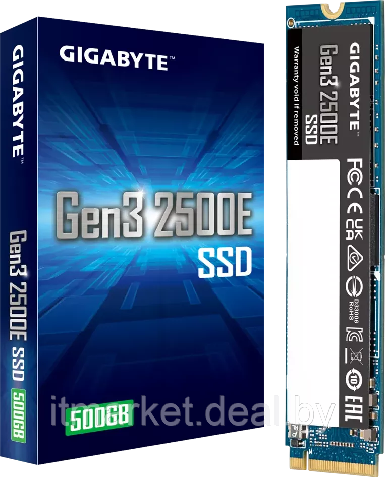 Жесткий диск SSD 500Gb Gigabyte G325E500G - фото 6 - id-p220618341