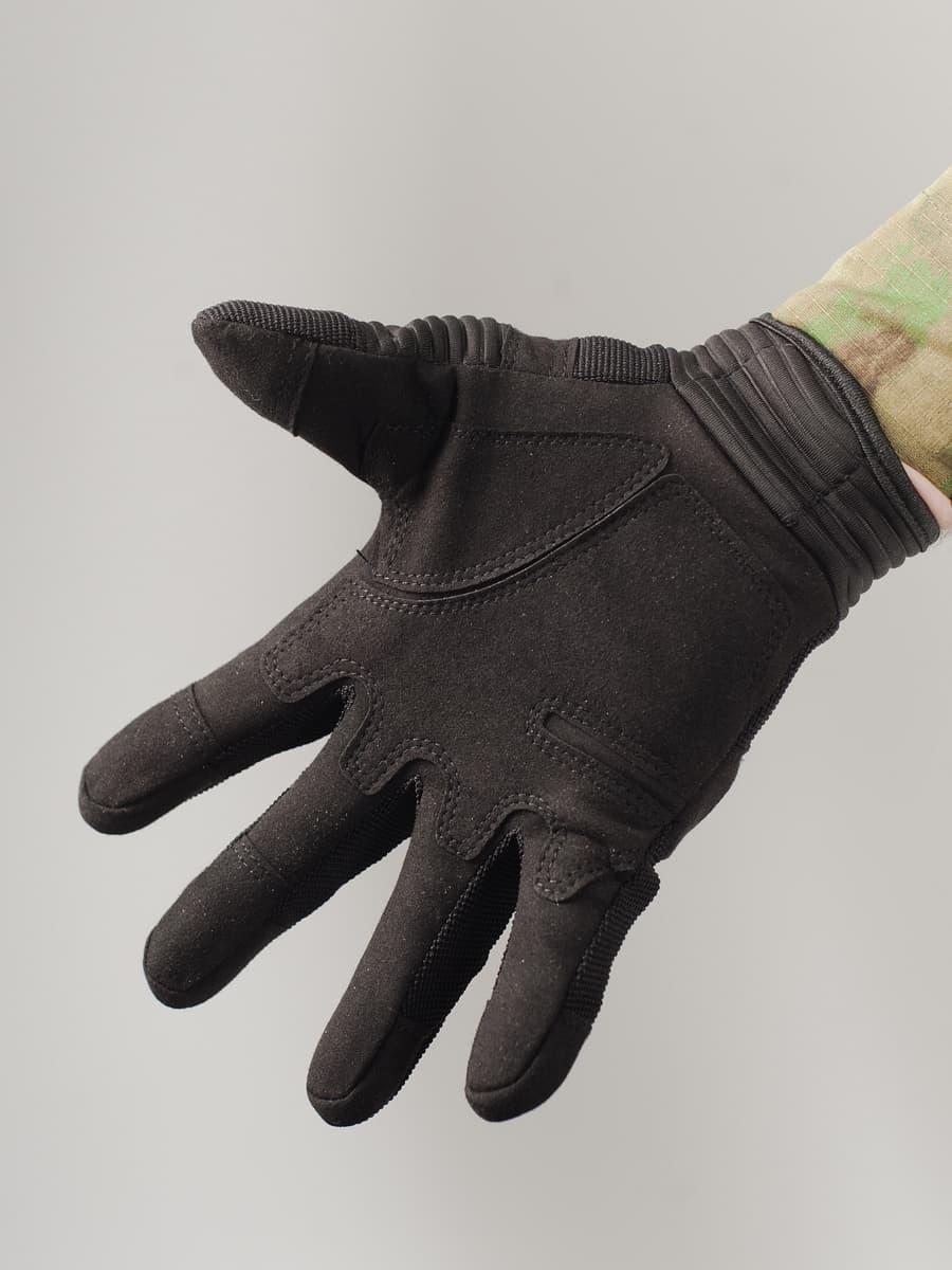 Перчатки Tactical PRO со вставкой 2 (black). Размер L - фото 3 - id-p220622301