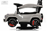 Детский толокар RiverToys Mercedes-Benz GL63 Z001ZZ-A (серый бриллиант)  3 в 1 электромобиль, трансформируется, фото 3