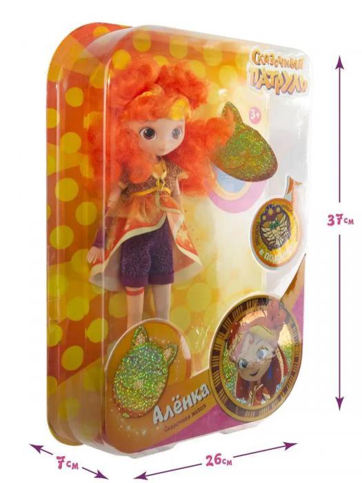 Кукла сказочный патруль Аленка шарнирная для причесок детская игрушка из мультиков в подарочной коробке - фото 9 - id-p220624257