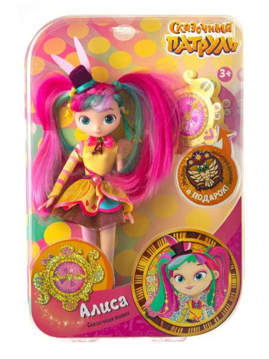 Кукла сказочный патруль Алиса шарнирная для причесок детская игрушка из мультиков в подарочной коробке - фото 9 - id-p220624259