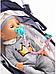 Кукла реборн пупс младенец в коляске интерактивная говорящая Детский пупсик с соской горшком бутылочкой, фото 6