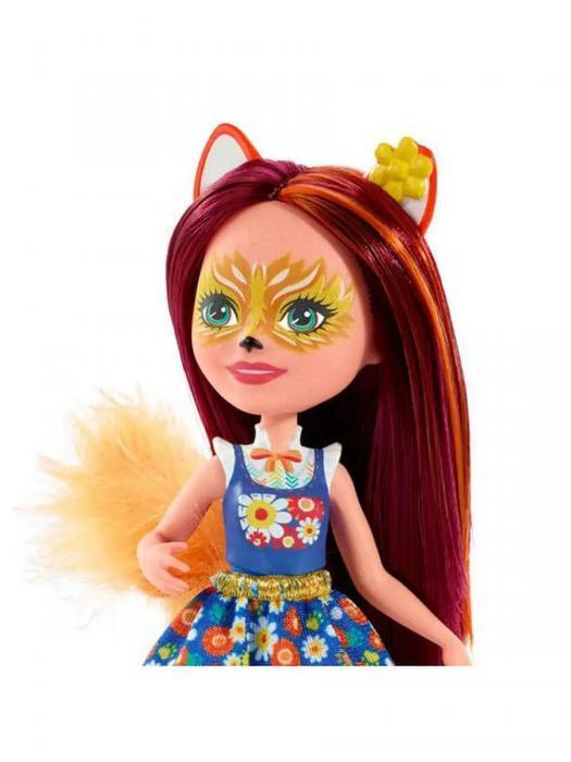 Кукла Enchantimals Mattel с питомцем животные зверюшки игрушка Лисичка Фелисити оригинал подарочная - фото 5 - id-p220624263