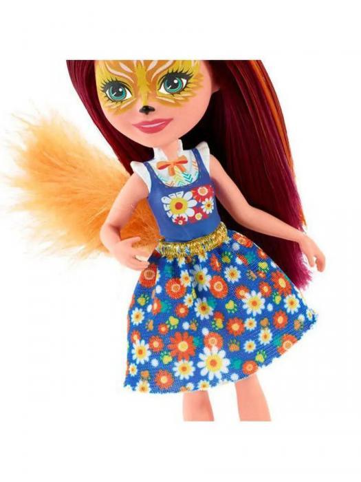 Кукла Enchantimals Mattel с питомцем животные зверюшки игрушка Лисичка Фелисити оригинал подарочная - фото 6 - id-p220624263