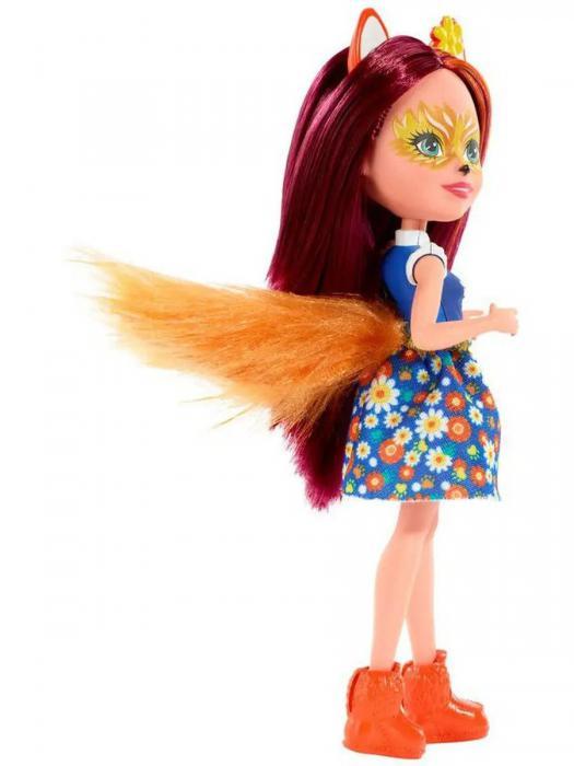 Кукла Enchantimals Mattel с питомцем животные зверюшки игрушка Лисичка Фелисити оригинал подарочная - фото 7 - id-p220624263