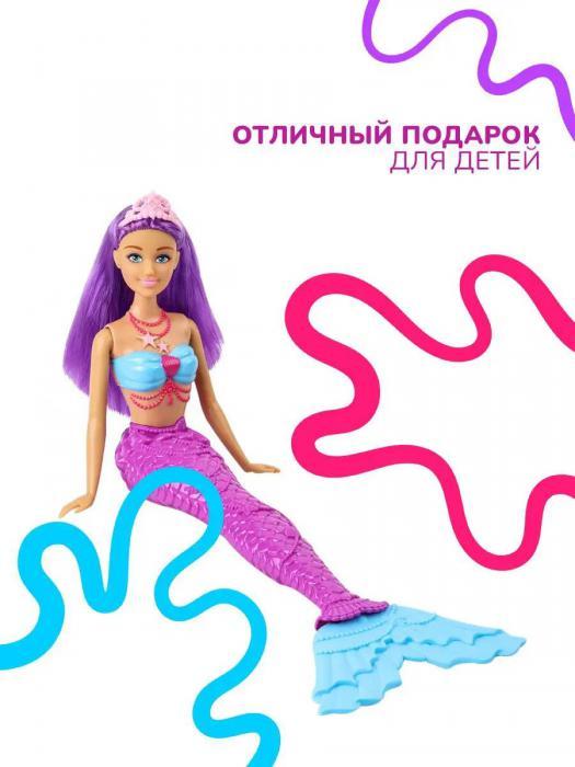 Кукла русалка Barbie детская игрушка куколка для девочки русалочка барби Ариэль - фото 4 - id-p220624268