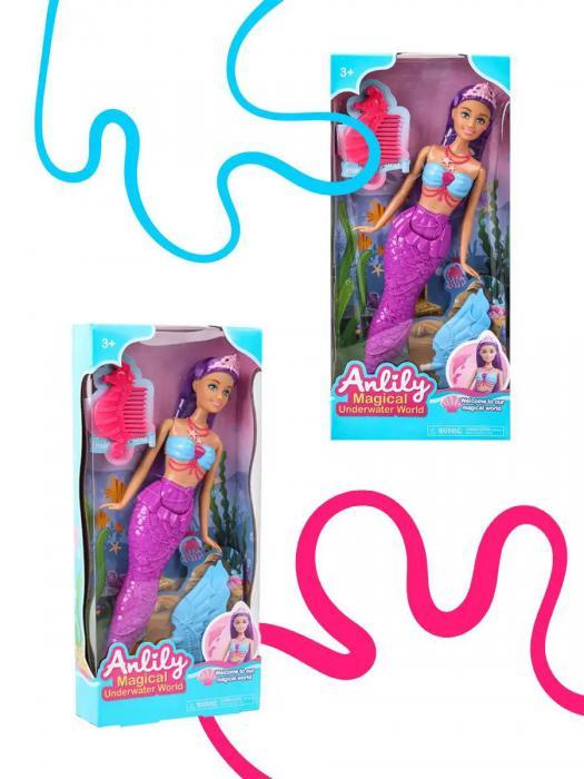 Кукла русалка Barbie детская игрушка куколка для девочки русалочка барби Ариэль - фото 8 - id-p220624268