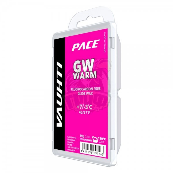 Парафин Vauhti GW Warm +7/-3°C, 60 гр (арт. EV-325-GWWA60) - фото 1 - id-p220625682