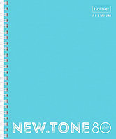 Тетрадь клетка Hatber Premium NEWtone PASTEL Незабудка, 80 листов А5