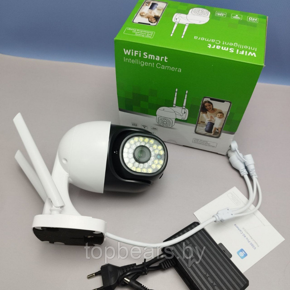4G Камера видеонаблюдения WI FI SMART Intelligent Camera P36 3MP (подключение через Sim-карту, день/ночь, - фото 2 - id-p219630125