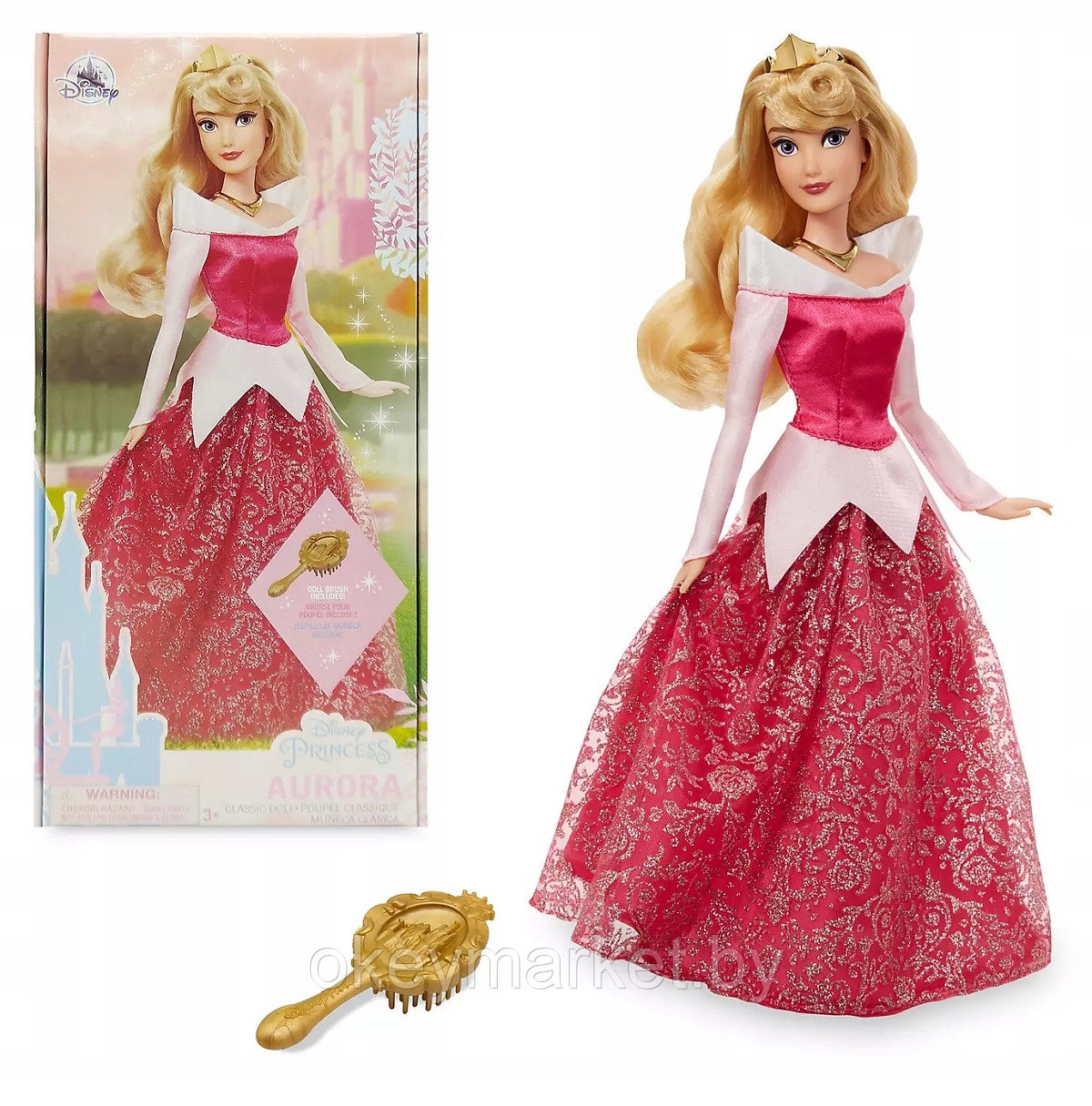 Кукла Disney Аврора Спящая красавица с расческой