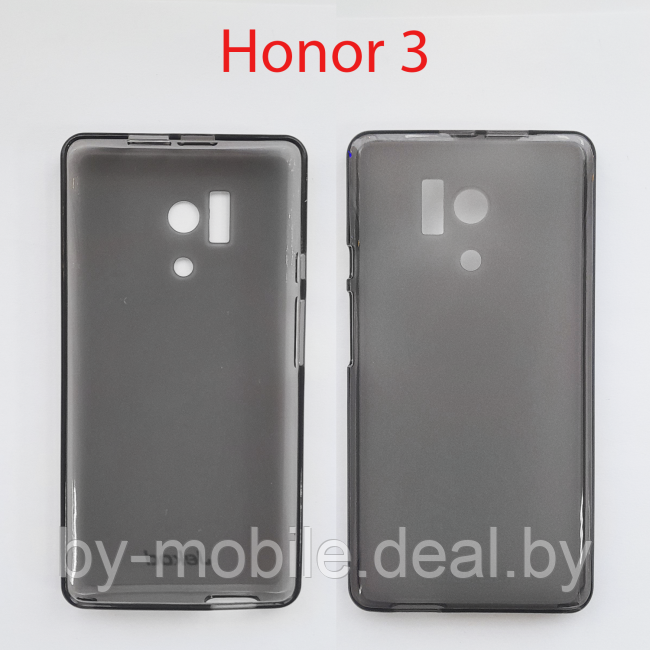 Чехол бампер Nillkin Huawei Honor 3 чёрный - фото 1 - id-p220626354