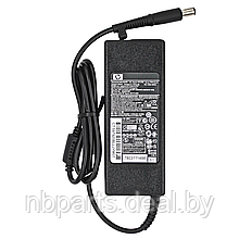 Блок питания (зарядное устройство) для ноутбука HP 90W, 19V 4.74A, 7.4x5.0mm 3-pin, 384019-001, копия без