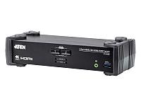 Квм перевключатель ATEN 2-Port USB 3.0 4K HDMI KVMP Switch